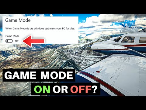 MSFS | GAME MODE ON VS OFF | TESTED FOR VR USERS! - YouTube