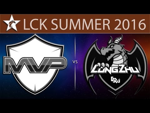 [LoL VODs] MVP vs LZ Game 1 | LCK Summer 2016 (27.06.2016) - MVP vs Longzhu Gaming