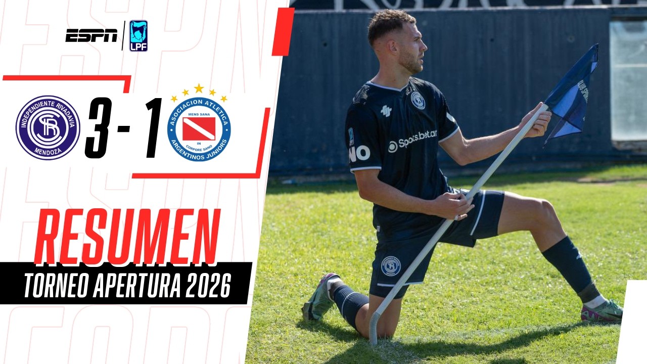 LA LEPRA MENDOCINA ES UNA MÁQUINA DE GANAR Y ES LÍDER | Ind. Rivadavia 3-1 Argentinos | RESUMEN