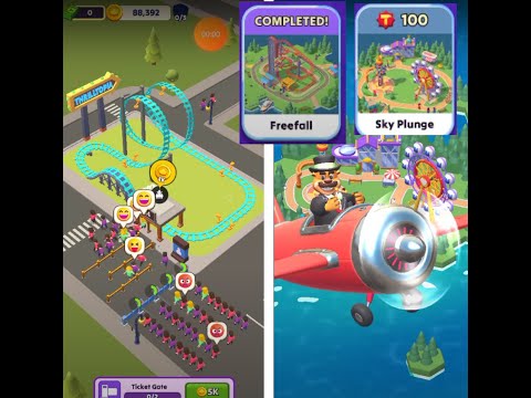 Top Tycoon Coin Theme Empire - Freefall - Sky Plunge - 1 - YouTube