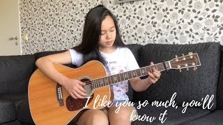 Download lagu I Like You So Much, You'll Know It [我多喜欢你，你会知道] (Fingerstyle Guitar Cover) mp3