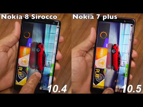 Nokia 8 Sirocco vs Nokia 7 Plus Speed Test, Multitasking and NAND Storage Comparison