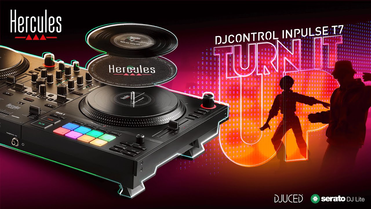 Hercules Contrôleur DJ DJControl Inpulse T7