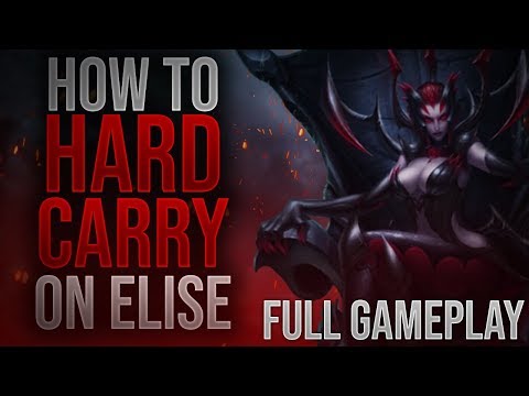 [FULL GAMEPLAY] RANK 1 ELISE TEACHES YOU HOW TO HARD CARRY ON ELISE WITH LOSING LANES!!!