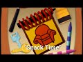 Me Drawing The 3 Clues From S1 01 Snack Time