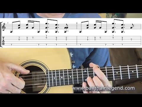 How to play The Wolves by Ben Howard - guitar TAB lesson/tutorial