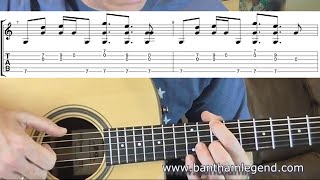 How to play The Wolves by Ben Howard - guitar TAB lesson/tutorial