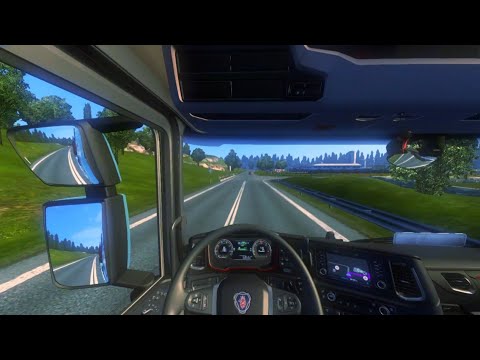 [Scania R730 V8 16']  Euro Truck Simulator 2 - From Calais to Brussel