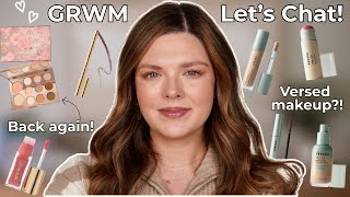 Chatty GRWM! Trying Versed Makeup & A Few Updates 🍼🩵