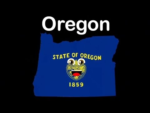 Oregon Song/Oregon State For Kids/US States/Oregon's 36 Counties and 1 Capital