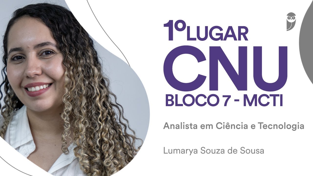 Baile dos Primeiros: Lumárya Souza, aprovada em 1º lugar no CNU - MCTI - Comunicação Social