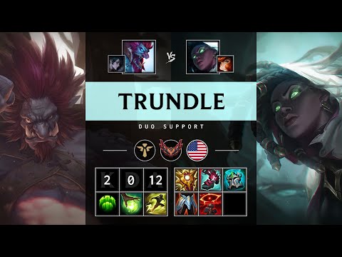 Trundle Support vs Senna - NA Grandmaster Patch 25.17