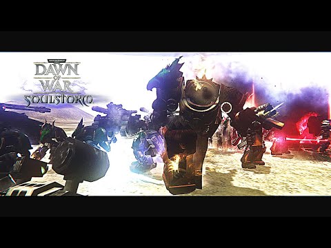 Salamanders vs Chaos Marines ! - Unification Mod 2021 | WH40k: DoW - Soulstorm