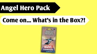 Look in the Sky: An Unboxing of the Angel Hero Pack for Marvel Champions