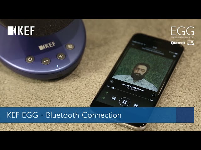 Video Teaser für KEF EGG - Bluetooth Connection
