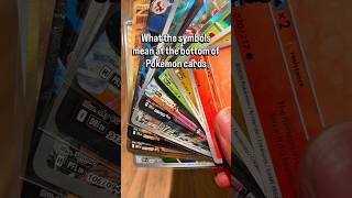Pokemon rarity symbols explained #pokemoncards #pokemonpulls #cardcollecting #pokemontcg