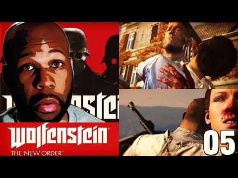 Wolfenstein The New Order Gameplay Walkthrough Part 5 - Escape the Asylum
