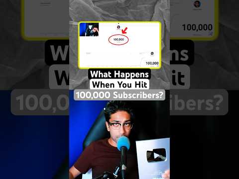 What Happens When You Hit 100K Subscribers? ☑️