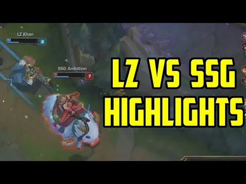 LZ vs SSG Highlights - Worlds 2017 Quarter Final 1 (All Games)