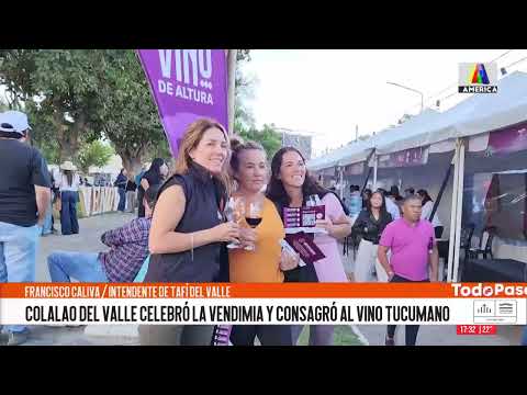 Colalao del Valle celebró la Vendimia y consagró al vino tucumano