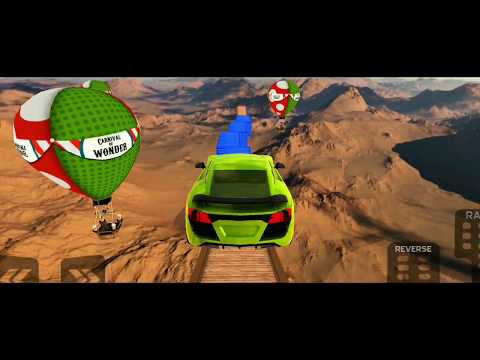 Crazy Car Driving Simulator:Impossible Sky Tracks part-4