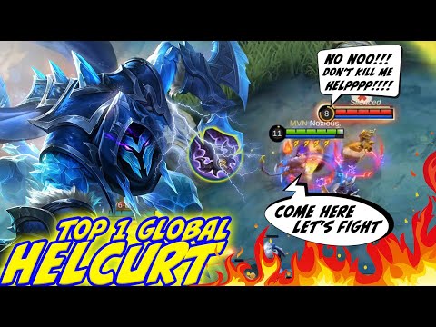 Helcurt BRUTAL DMG | Helcurt New Meta Build | Top Global Helcurt - Mobile Legends
