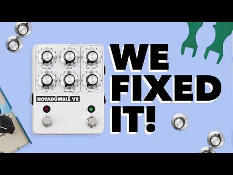 NOTADÜMBLË V2 — Two Footswitches, Effects Loop, and the Right Circuit
