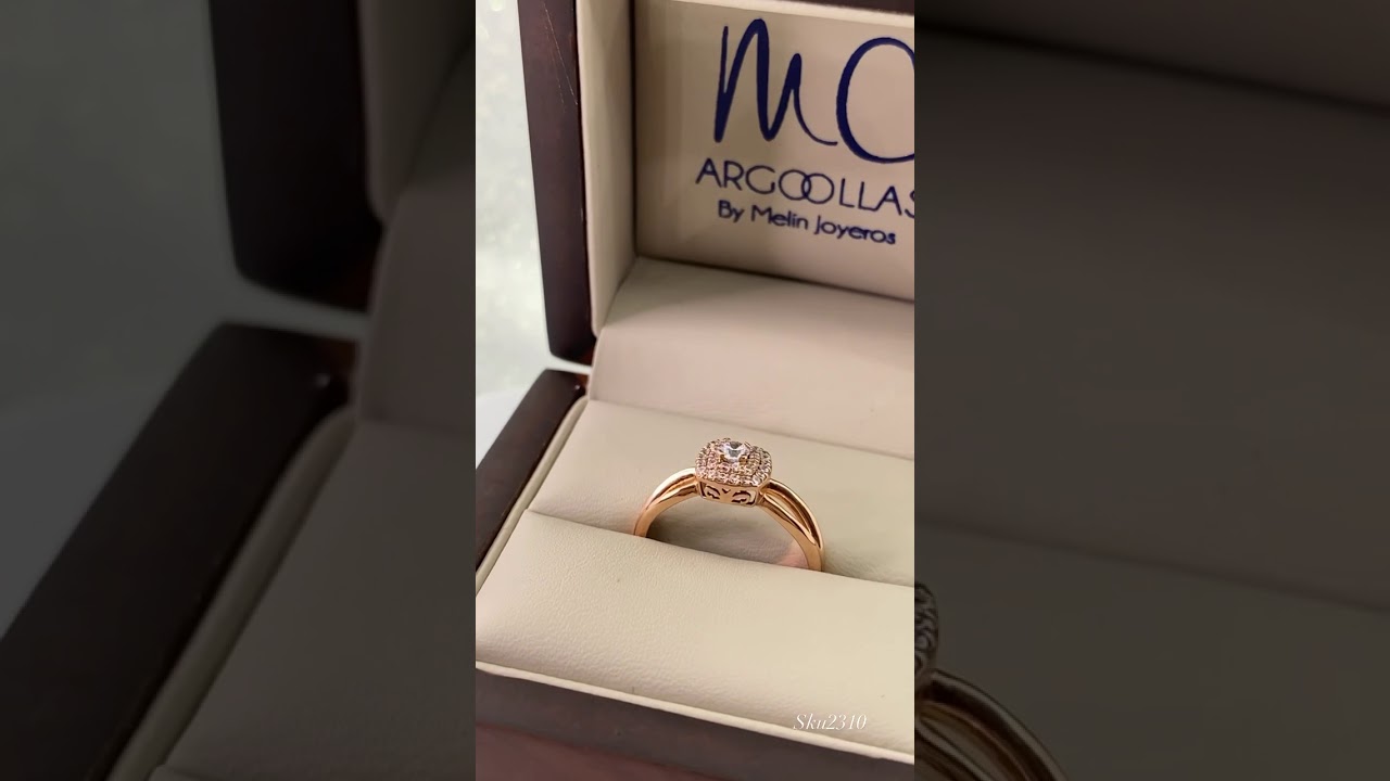 Watch Anillo de Compromiso de Oro Rosa Now Anillo de Compromiso de Oro Rosa