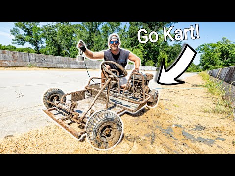 No Way! Stolen Go Kart Found Magnet Fishing - My Favorite Magnet Fishing Find Yet!