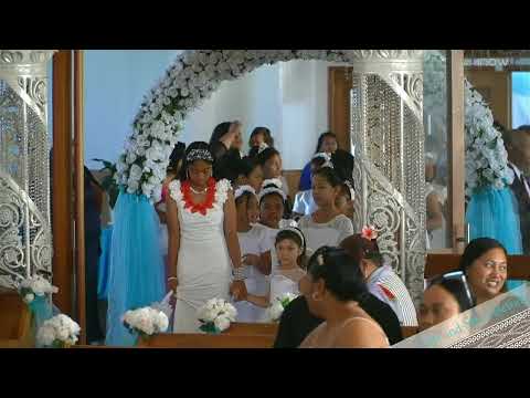 Wedding celebration of Siosi'ana and Henele Telefoni