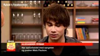 Alexander Rybak, God Morgen Norge, 10.6.2011, PART 1/2 (subs)