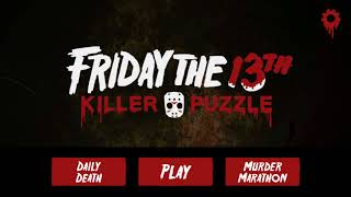 Friday the 13th Killer Puzzle  = Gameplay #12  = Return to Crystal Lake  =  Baghead Jason