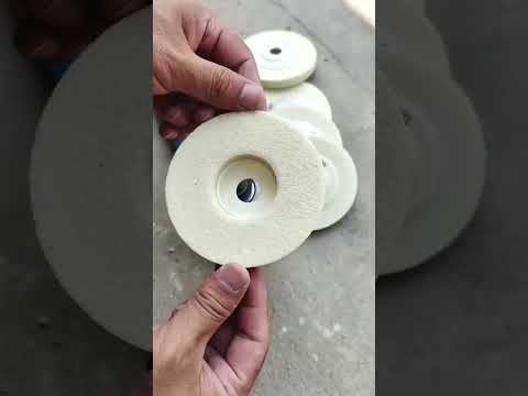 This marble sponge polishing pad is amazing!👍👍#shorts #decoration #polishing
