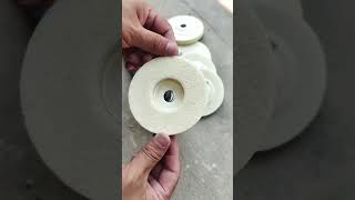 This marble sponge polishing pad is amazing!👍👍#shorts #decoration #polishing