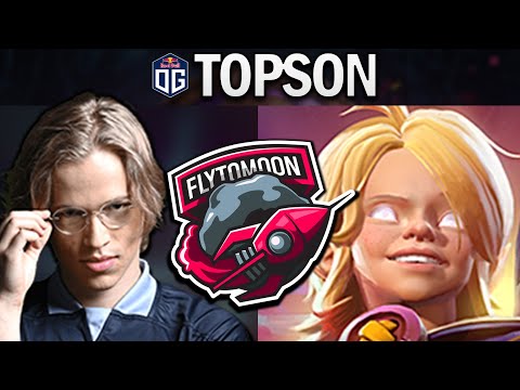 OG.TOPSON INVOKER VERSUS FLYTOTHEMOON - DOTA 2 7.27 GAMEPLAY