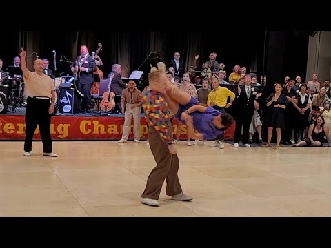 Incredible Lindy Hop Performances -CAMP HOLLYWOOD 2023 - OPEN LINDY (Nils and Bianca Keep Title)