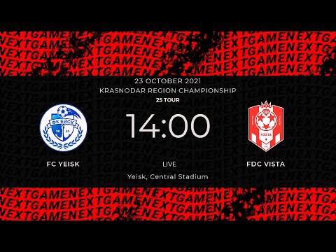 23.10.2021. FC Yeisk - FDC Vista. KRASNODAR REGION CHAMPIONSHIP. 25 TOUR.