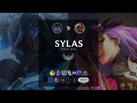 Sylas Mid vs Katarina - EUW Challenger Patch 12.13