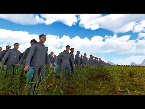 10 000 NIKOLA TESLA VS 1 MILLION ZOMBIES I Ultimate Epic Battle Simulator 2 I UEBS 2