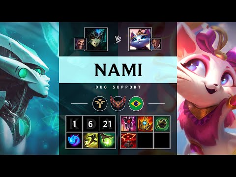 Nami Support vs Yuumi - BR Grandmaster Patch 25.14