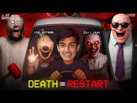 Completing GRANNY + ICE SCREAM All Chapters: DEATH = RESTART #3