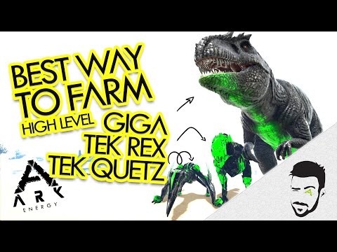 Best Way to Find High Level Gigas, Tek Rexes & Tek Quetzels in ARK