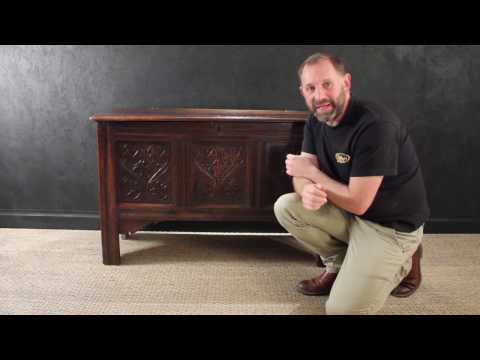 Early 18th Century Oak Coffer