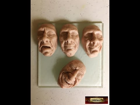 0014 Murdoch Stop Motion Puppet - Sculpting a Face Replacement - MOREZMORE