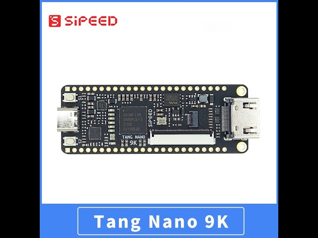 Vídeo relacionado con Yinchus Tang Nano 9K FPGA Gowin GW1NR-9 RISC-V - Placa de desarrollo compatible