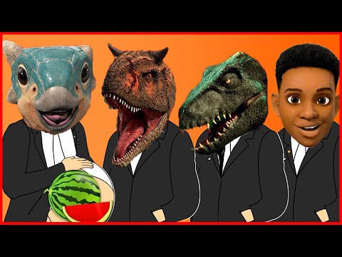 Jurassic World (Best Dinosaur Escapes & Closest Calls) - Coffin Dance Song Meme Cover
