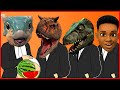 Jurassic World (Best Dinosaur Escapes & Closest Calls) - Coffin Dance Song Meme Cover