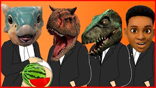 Download lagu Jurassic World (Best Dinosaur Escapes & Closest Calls) - Coffin Dance Song Meme Cover mp3