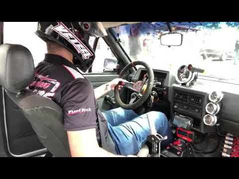 Câmera onboard gol turbo acidente