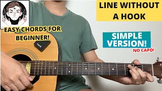 Download lagu Line Without A Hook - Ricky Montgomery (Guitar Tutorial) Easy Chords For Beginner! No Capo! mp3